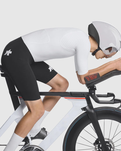 Einteiler ASSOS EQUIPE RS RAPIDFIRE S11 Weiß/Schwarz