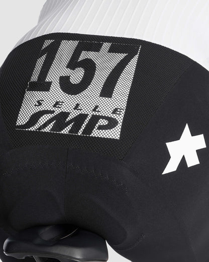 Einteiler ASSOS EQUIPE RS RAPIDFIRE S11 Weiß/Schwarz