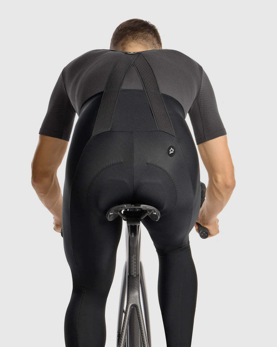 Lange Trägerhose ASSOS MILLE GT SPRING FALL S11 Schwarz