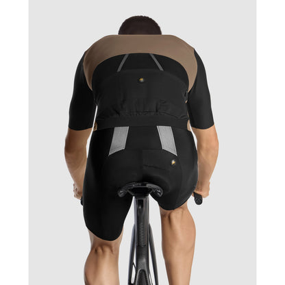 Trikot ASSOS EQUIPE RS S11 Kurzarm Schwarz/Beige