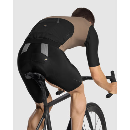 Trikot ASSOS EQUIPE RS S11 Kurzarm Schwarz/Beige