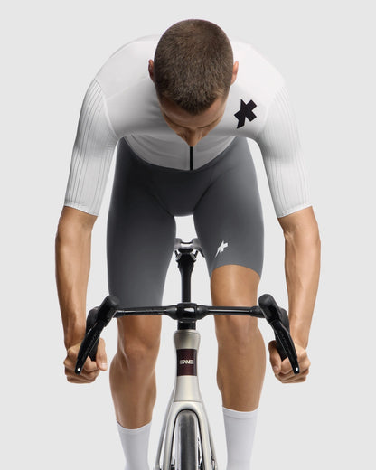 Trikot ASSOS EQUIPE RS S11 Kurzarm Weiß