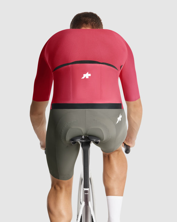 ASSOS EQUIPE R S11 Trikot mit kurzen Ärmeln Berry