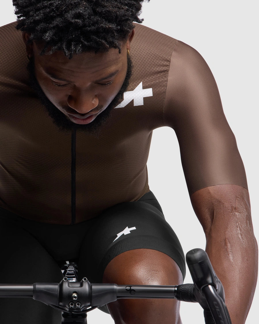 ASSOS MILLE GT S11 EVO Trikot Kurzarm Braun