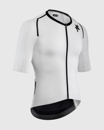 Trikot ASSOS EQUIPE RSR BOLIDE Kurzarm Weiß