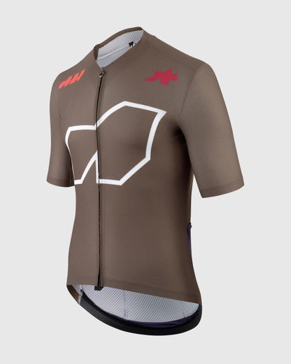 Trikot ASSOS EQUIPE R S11 We are the A Kurzarm Braun