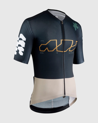 Trikot ASSOS EQUIPE RS S11 Something to Say Kurzarm Blau