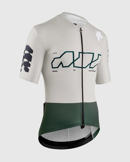 Trikot ASSOS EQUIPE RS S11 Something to Say Kurzarm Weiß
