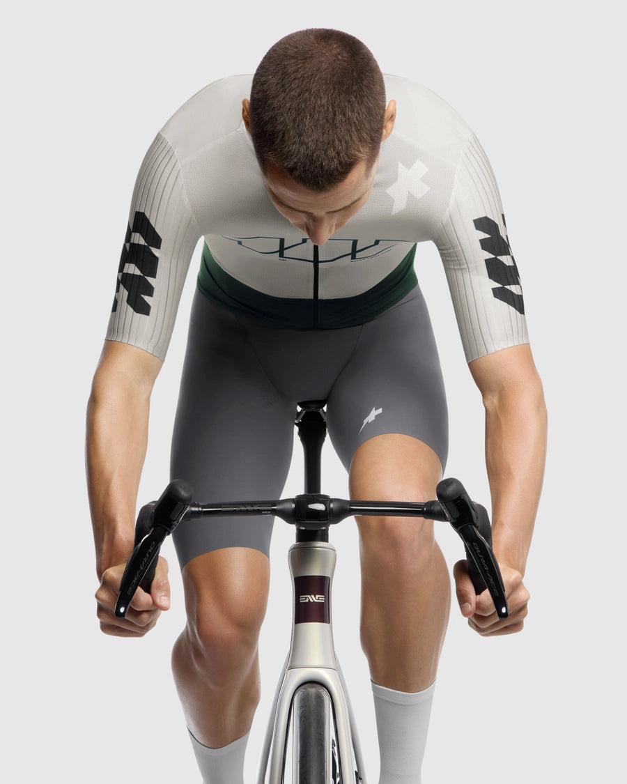 ASSOS EQUIPE RS S11 Something to say Trikot Kurzarm Weiß