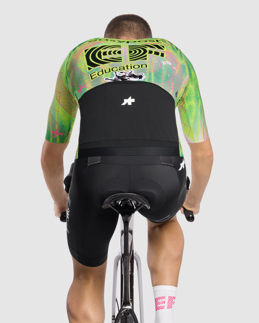 ASSOS MILLE GT EDUCATION FIRST GIRO Trikot Kurzarm Schwarz/Gelb