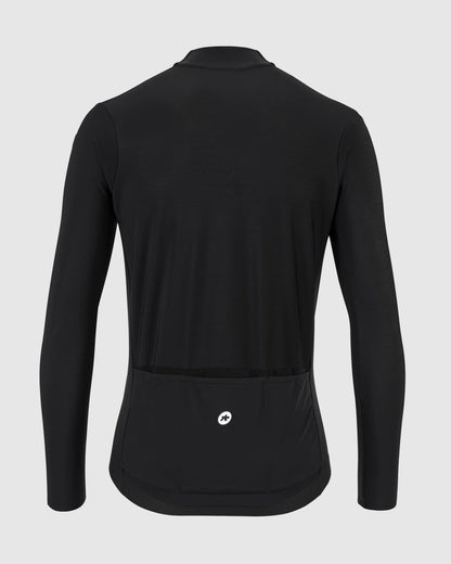 Trikot ASSOS MILLE GT SPRING FALL C2 Langarm Schwarz