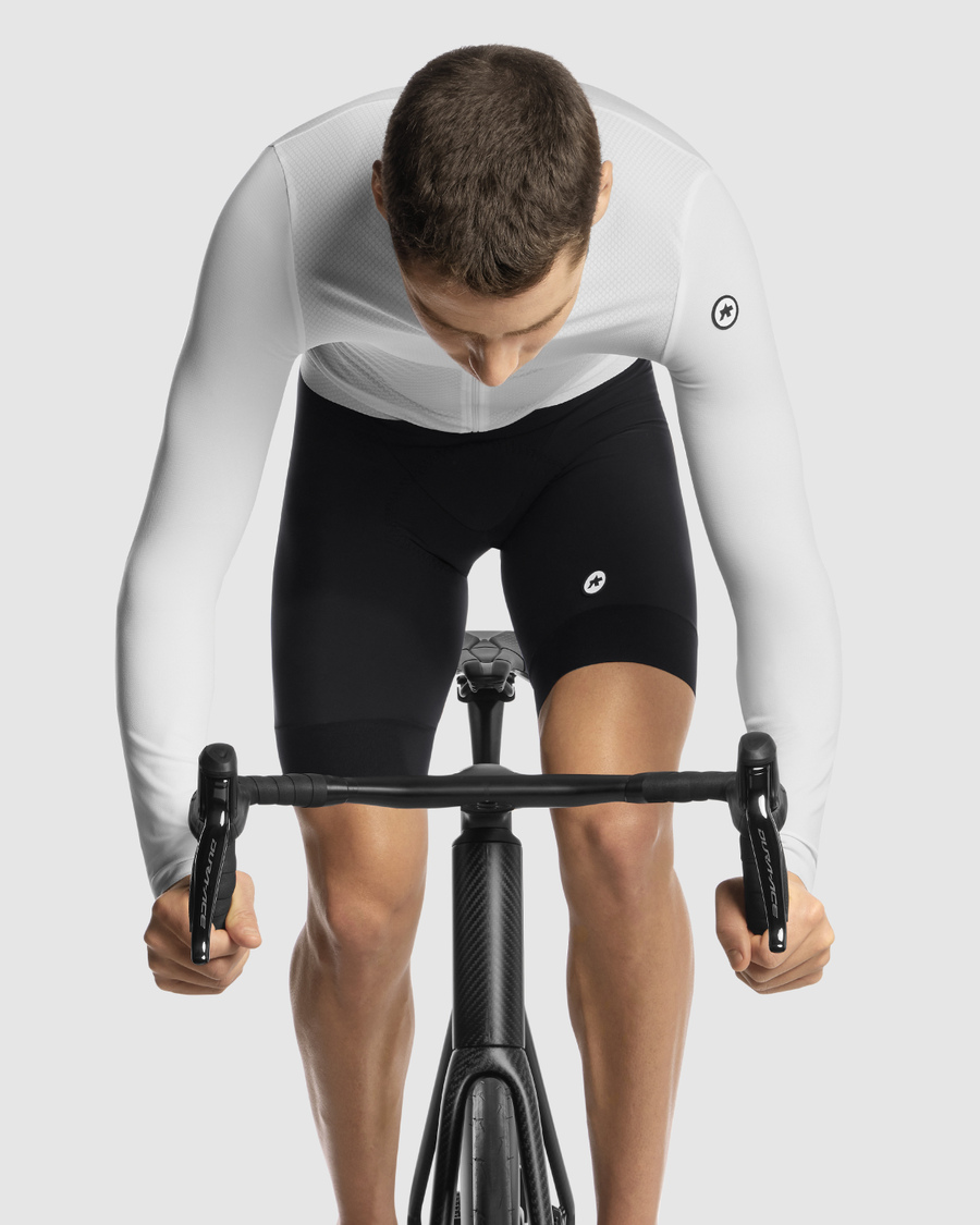 ASSOS MILLE GT S11 Langarm Trikot Weiß