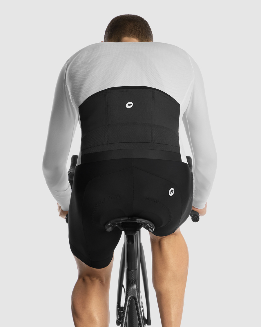 ASSOS MILLE GT S11 Langarm Trikot Weiß