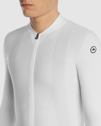 Trikot ASSOS MILLE GT S11 Langarm Weiß