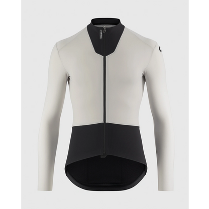 Trikot ASSOS EQUIPE R SPRING FALL S11 Lange Ärmel Weiß