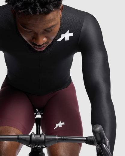 Trikot ASSOS MILLE GT S11 EVO Langarm Schwarz