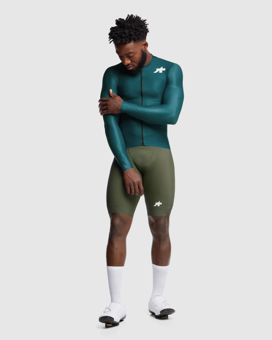 ASSOS MILLE GT S11 EVO Trikot Langarm Petrol