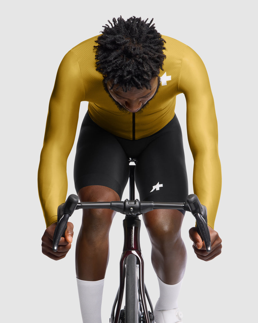 ASSOS MILLE GT S11 EVO Trikot Langarm Gelb