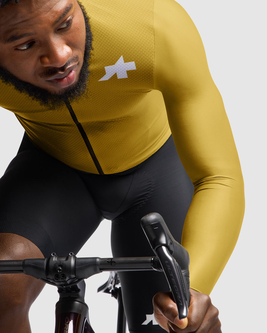 ASSOS MILLE GT S11 EVO Trikot Langarm Gelb