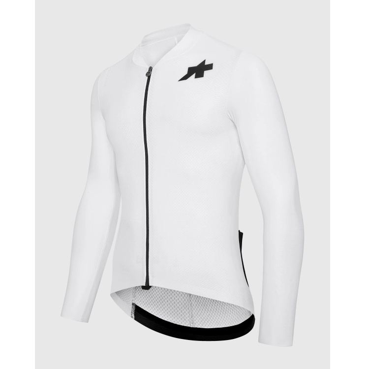 ASSOS MILLE GT S11 EVO Trikot Langarm Weiß