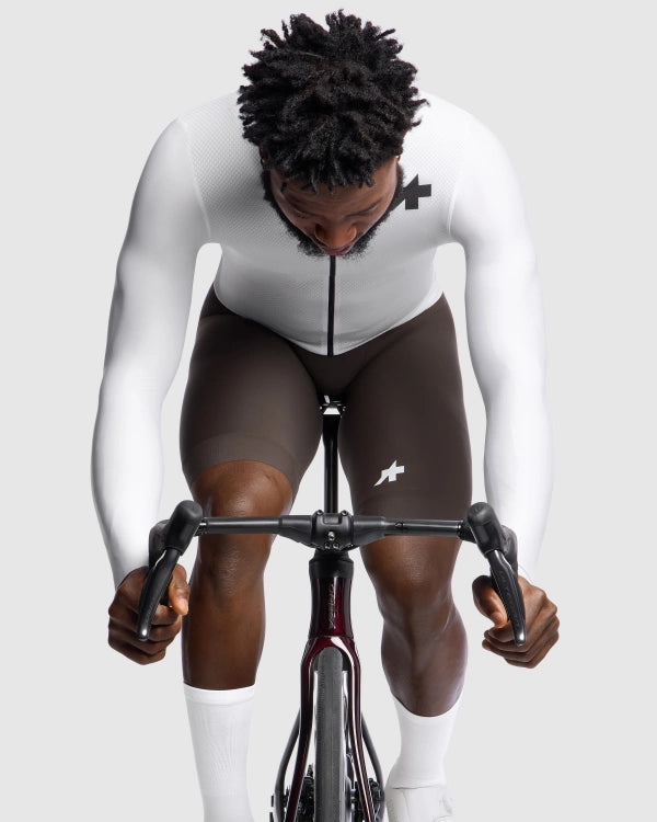 ASSOS MILLE GT S11 EVO Trikot Langarm Weiß