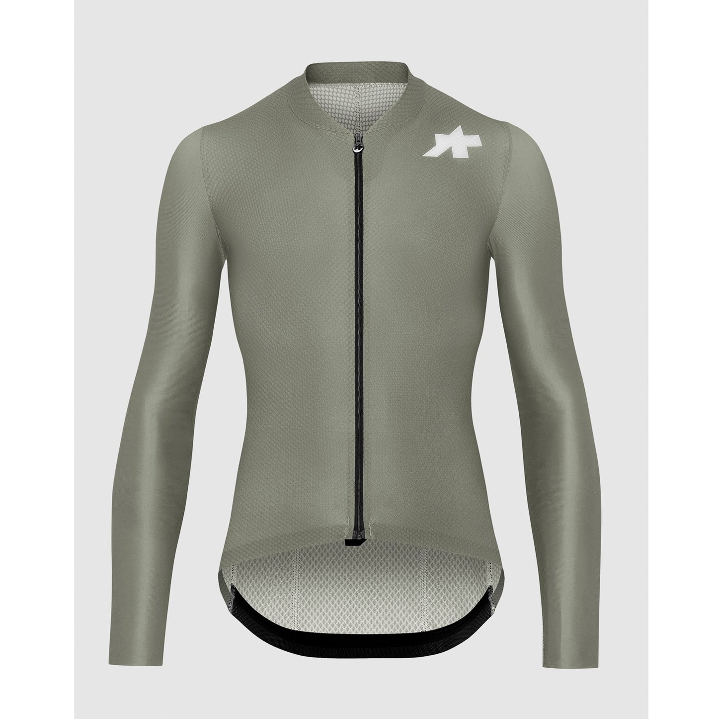 ASSOS MILLE GT S11 EVO Trikot Langarm Grün