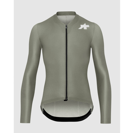 ASSOS MILLE GT S11 EVO Trikot Langarm Grün