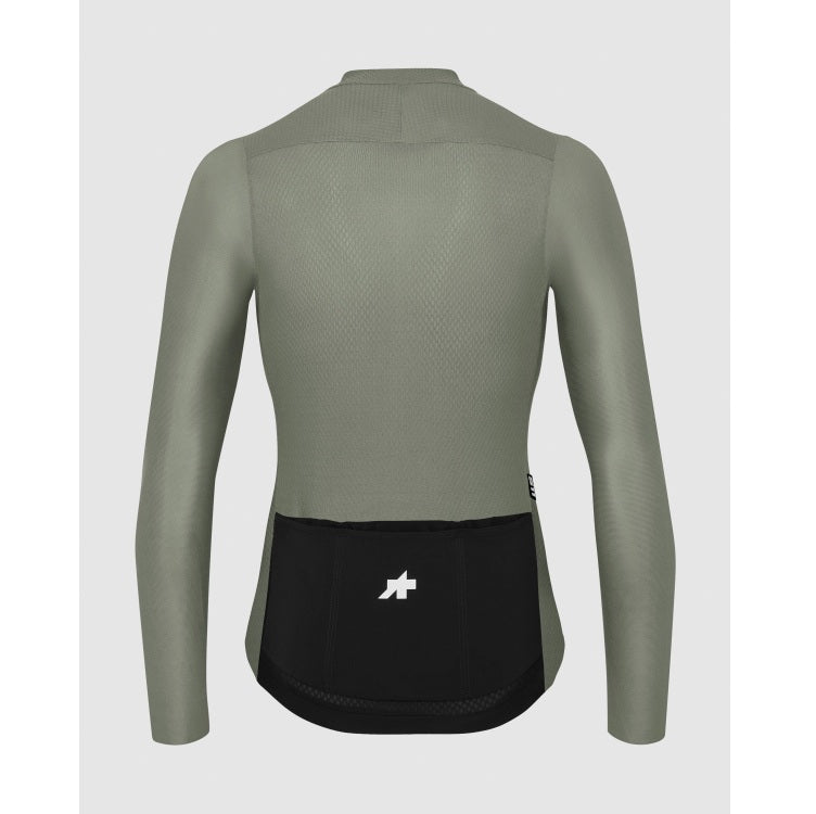 ASSOS MILLE GT S11 EVO Trikot Langarm Grün