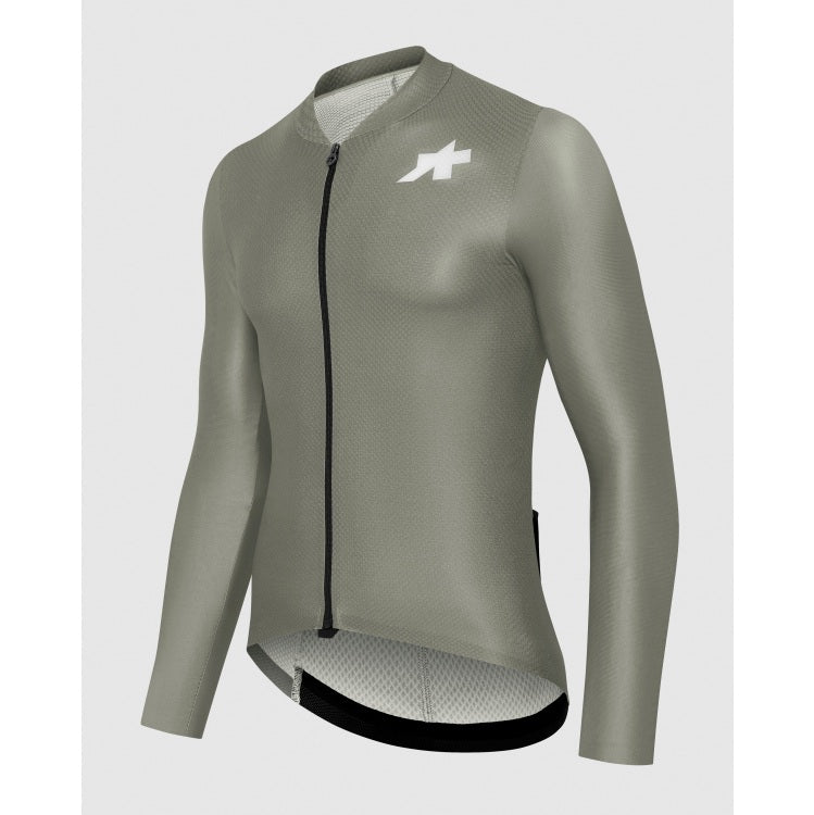 ASSOS MILLE GT S11 EVO Trikot Langarm Grün