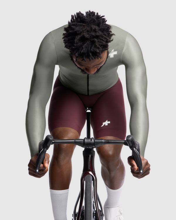 ASSOS MILLE GT S11 EVO Trikot Langarm Grün