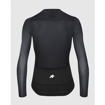 Trikot ASSOS EQUIPE RS S11 Langarm Schwarz/Grau