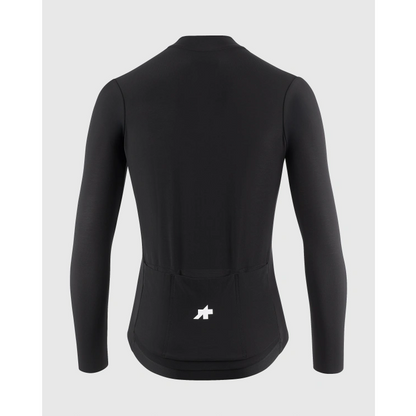 Trikot ASSOS MILLE GT SPRING FALL S11 Langarm Schwarz