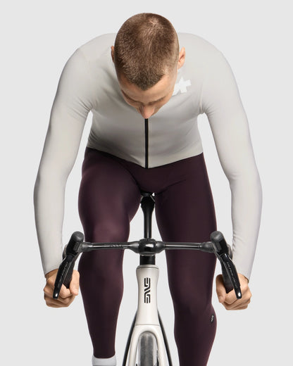 Trikot ASSOS MILLE GT SPRING FALL S11 Langarm Weiß