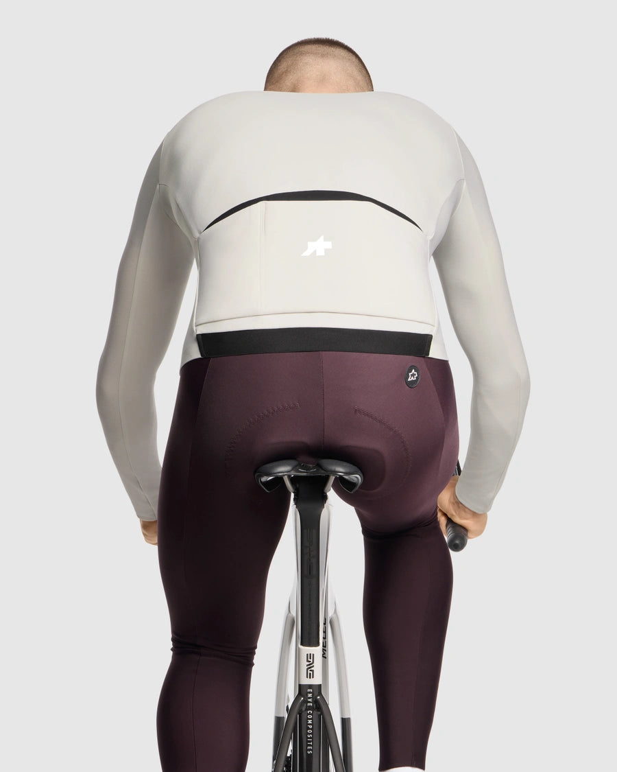 Trikot ASSOS MILLE GT SPRING FALL S11 Langarm Weiß