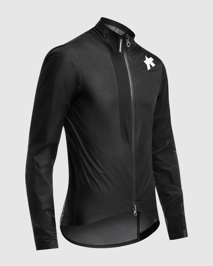 Jacke ASSOS EQUIPE RS SCHLOSSHUND RAIN S11 Schwarz