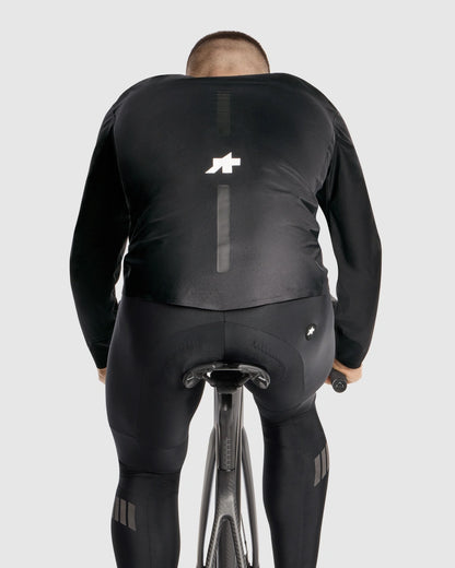 Jacke ASSOS EQUIPE RS SCHLOSSHUND RAIN S11 Schwarz