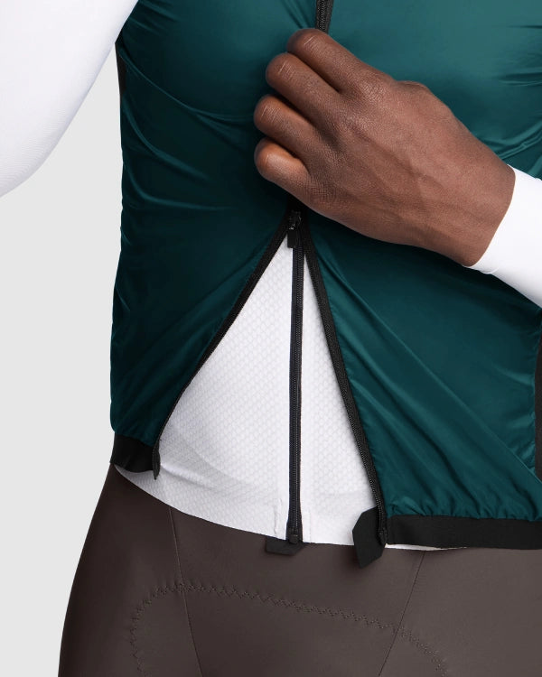 ASSOS MILLE GT WIND S11 Deep Petrol Ärmellose Jacke