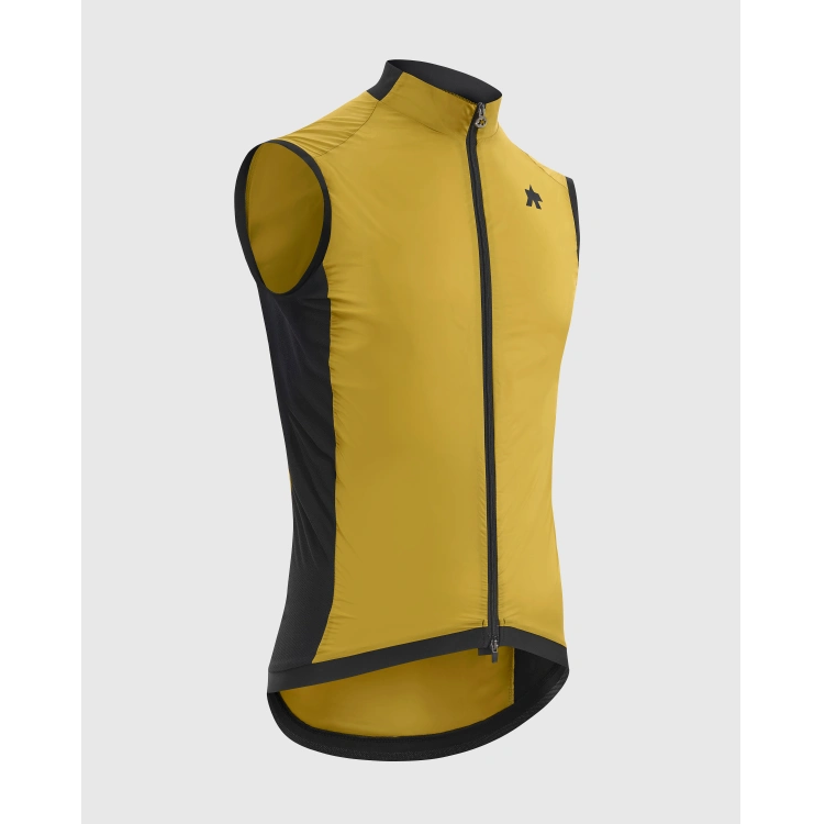 ASSOS MILLE GT WIND S11 Golden Yellow Ärmellose Jacke