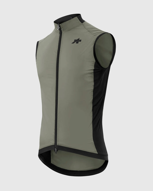 ASSOS MILLE GT WIND S11 Edge Green Ärmellose Jacke