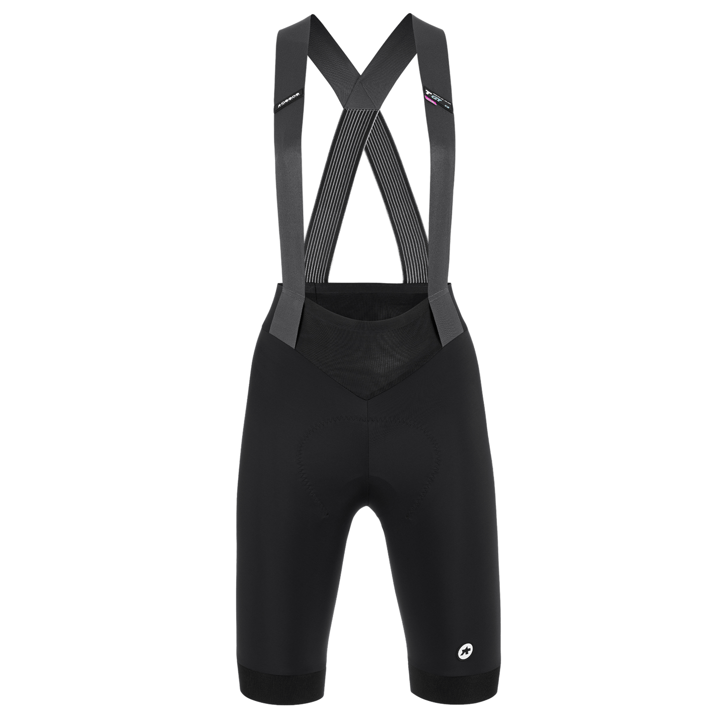 ASSOS UMA GT Damen C2 Kurze Trägerhose Schwarz