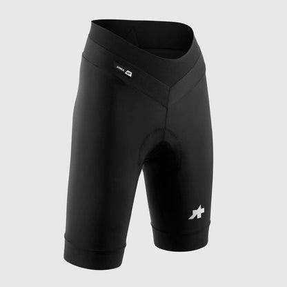 ASSOS UMA GT HALF S11 SHORT kurze Damen-Radhose Schwarz