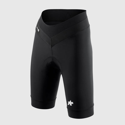 ASSOS UMA GT HALF S11 SHORT kurze Damen-Radhose Schwarz