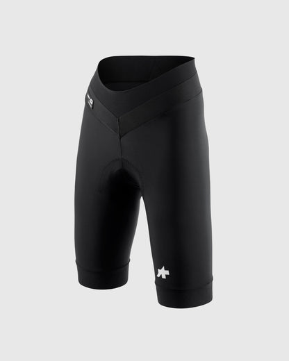 Kurze Radhose ASSOS UMA GT HALF S11 LONG Damen Schwarz
