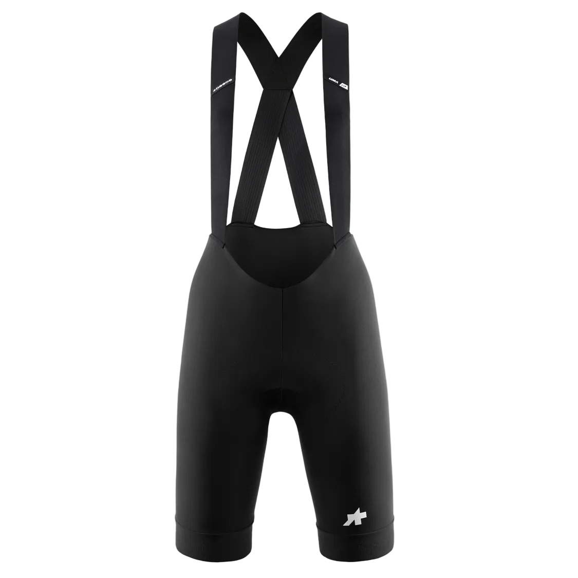 Kurze Trägerhose ASSOS UMA GT S11 Frau Black