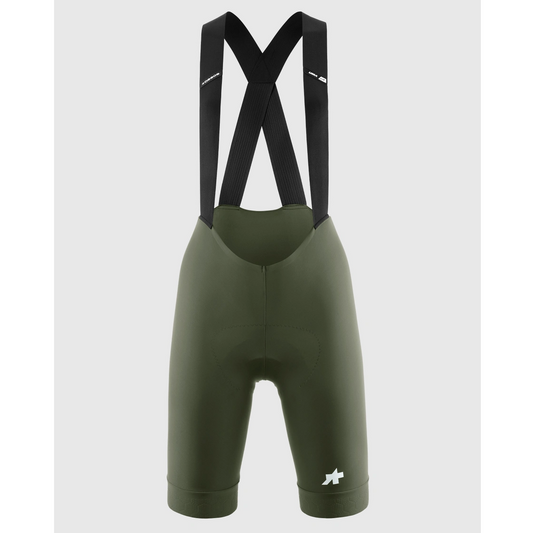 Kurze Trägerhose ASSOS UMA GT S11 Frau Moss Green