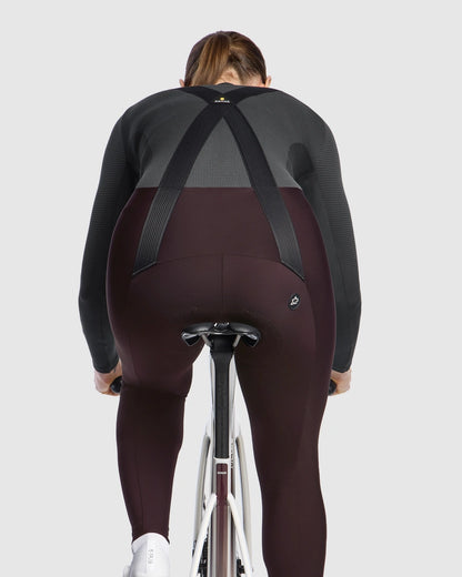 Lange Trägerhose ASSOS UMA GT SPRING FALL S11 Damen Braun