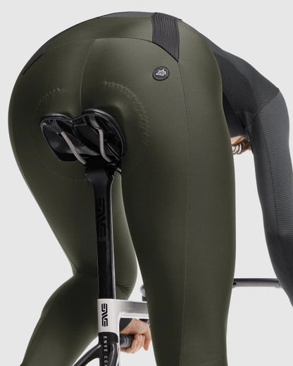 Lange Trägerhose ASSOS UMA GT SPRING FALL S11 Damen Grün