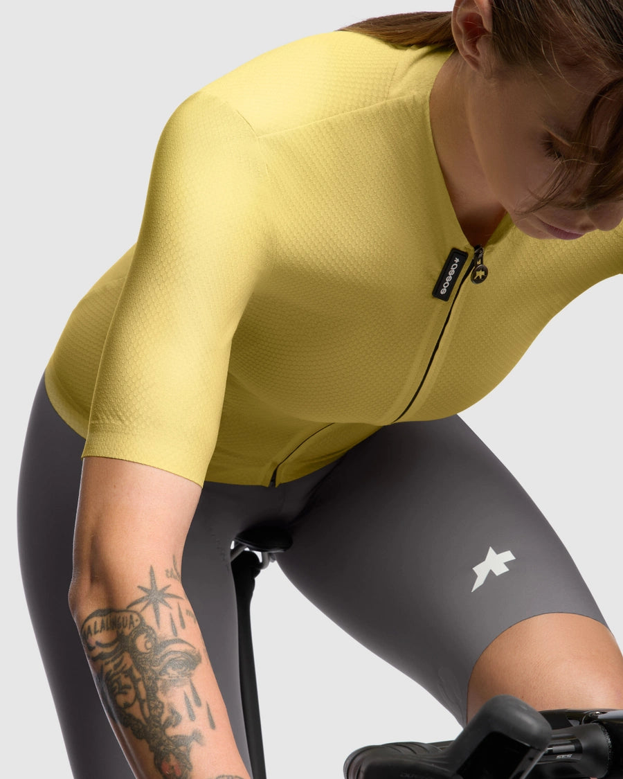 ASSOS DYORA R S11 Kurzarm Trikot Women Yellow