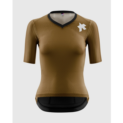 Trikot ASSOS DYORA RSV S11 Kurzarm Damen Jupiter Gold