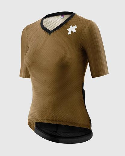 Trikot ASSOS DYORA RSV S11 Kurzarm Damen Jupiter Gold
